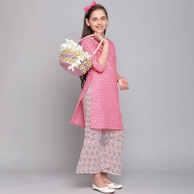 Vrishti 1 Cotton Top With Bottom New Exclusive Wear Latest Kids Collection